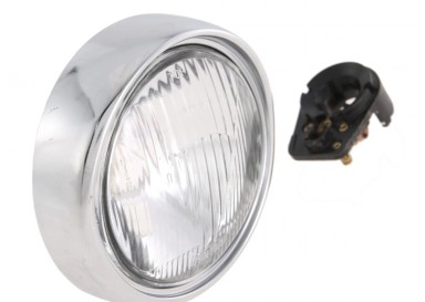 Optique de phare pour VESPA TYPE N - MINDA