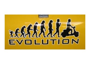 Autocollant VESPA EVOLUTION