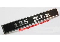 Lettrage arrière 125 GTR