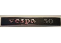 Lettrage arrière "VESPA 50"