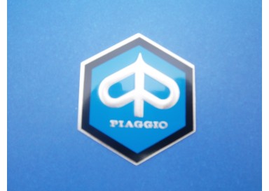 BADGE PIAGGIO HEXAGONAL GRAND MODELE