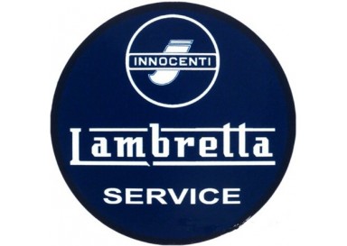 Autocollant LAMBRETTA Service Rond