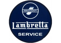 Autocollant LAMBRETTA Bleu