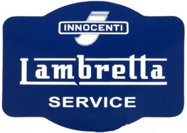 Autocollant LAMBRETTA Service