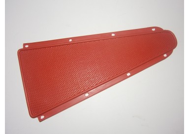 TAPIS DE POUTRE VESPA CAOUTCHOUC ROUGE