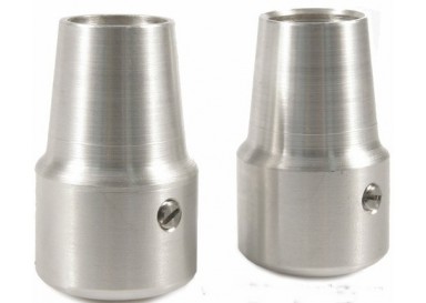 Embouts de b&eacute;quille en aluminium 20mm