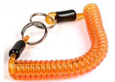 Porte cles spiral orange