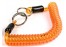 Porte cles spiral orange