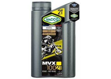 Huile 2T MINERALE YACCO MVX 100 1 LITRE